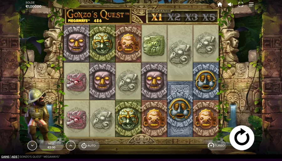 Gonzo's Quest Casino bonus 200%