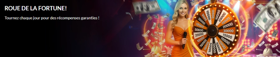 Roue de la fortune Maxibet