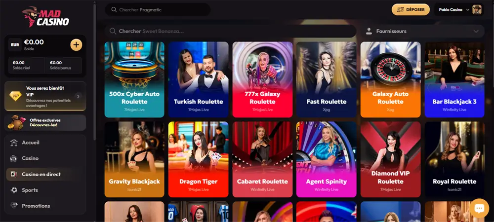 casino live mad casino