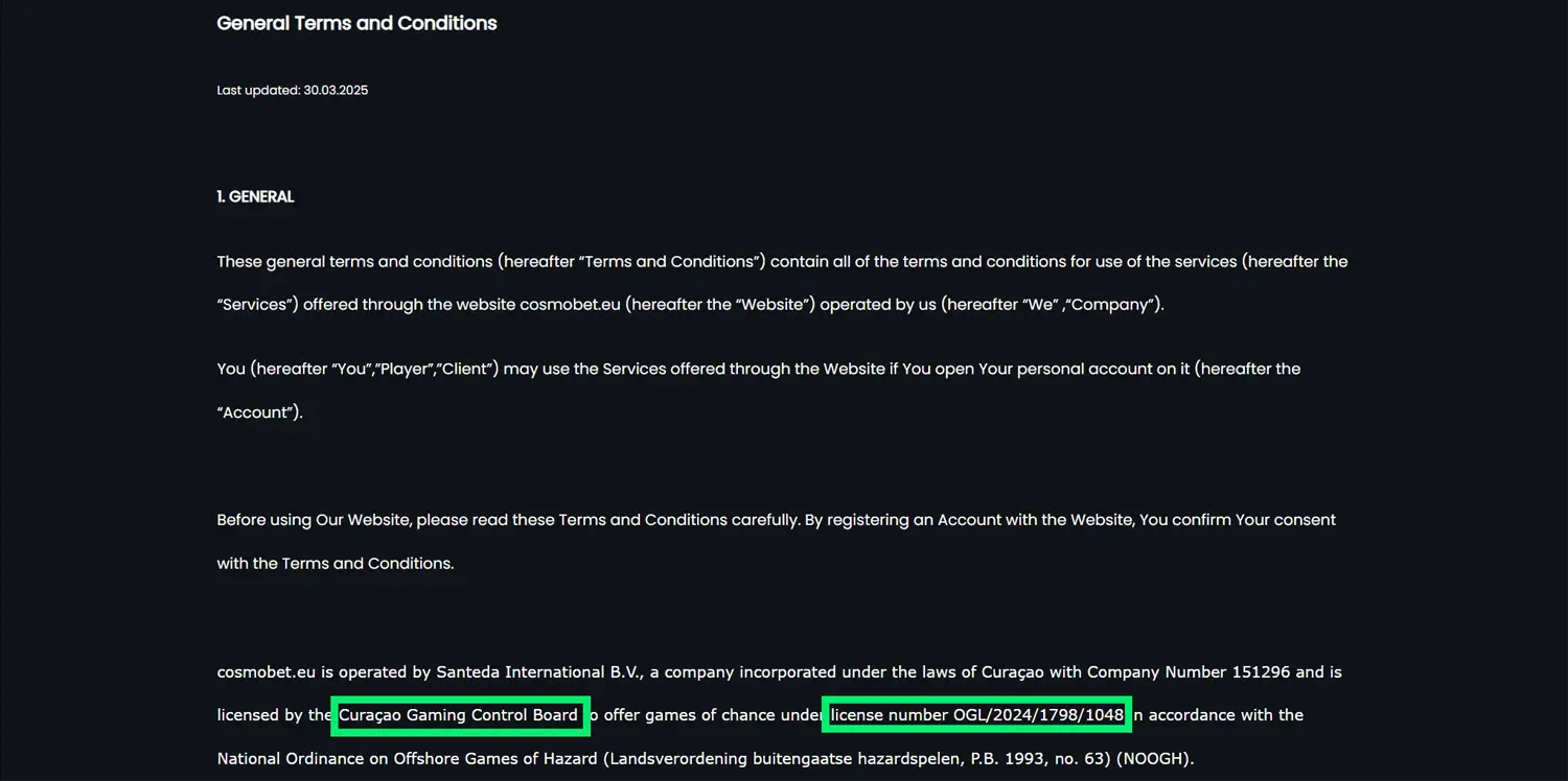 cgu cosmobet