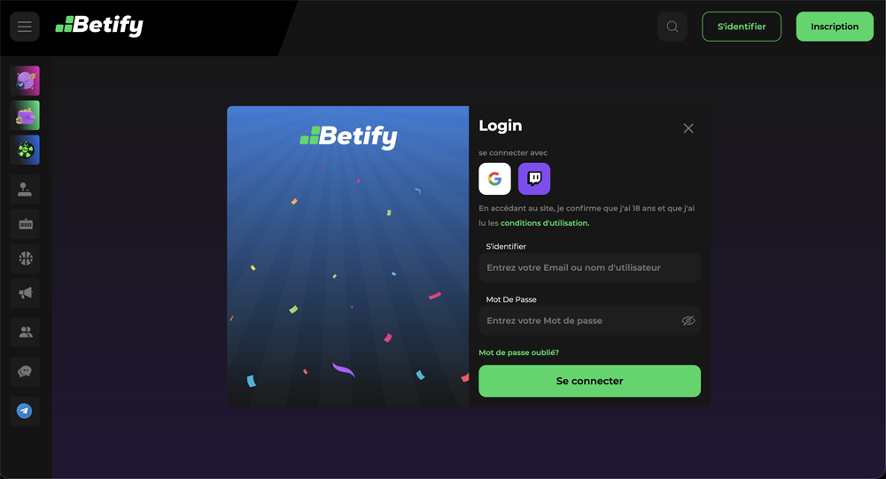 étape 1 dépôt neosurf