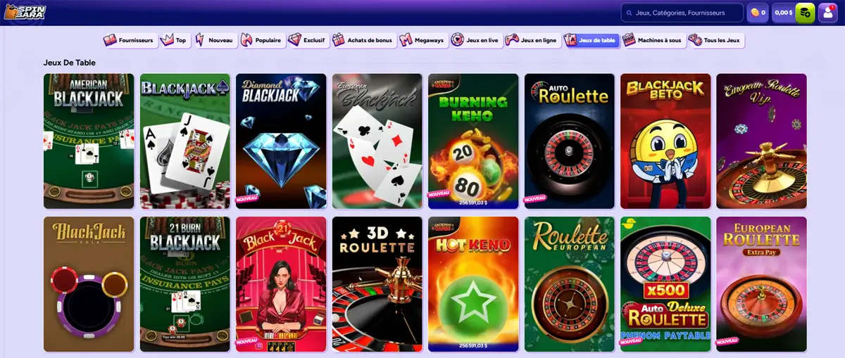 jeux de table spinbara