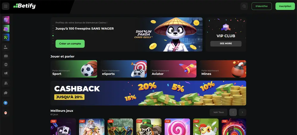 betify acceptant interac canada