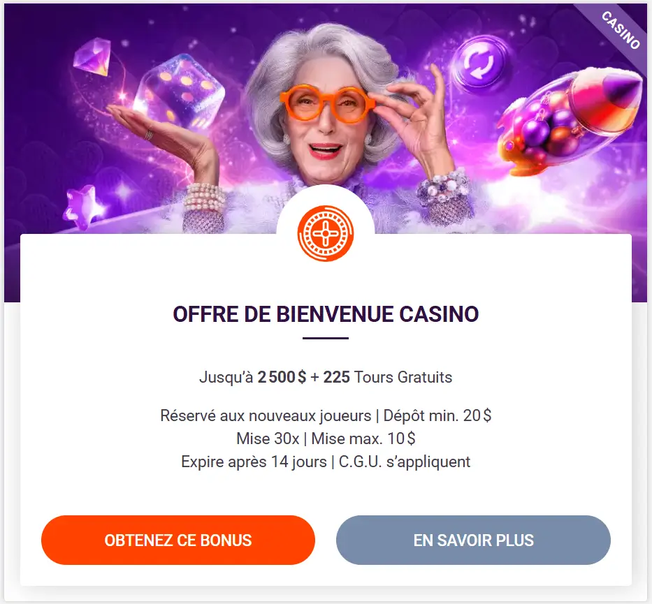 bonus de bienvenue tonybet canada