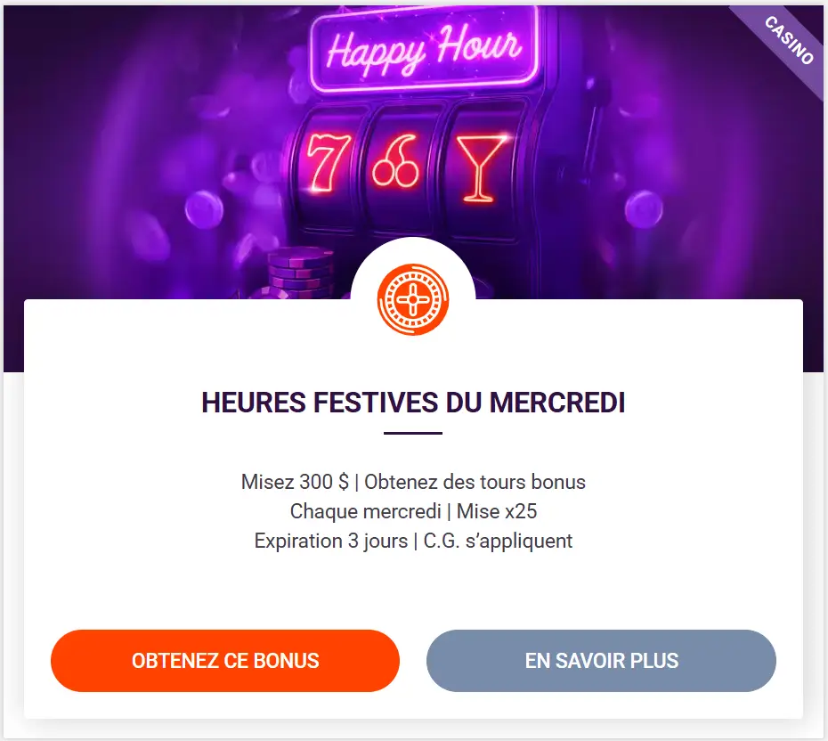 bonus tours gratuit tonybet canada