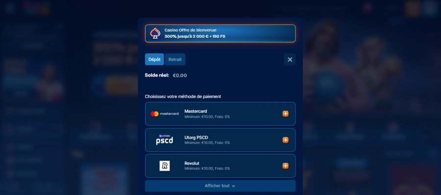 Inscription étape 3 Dudespin