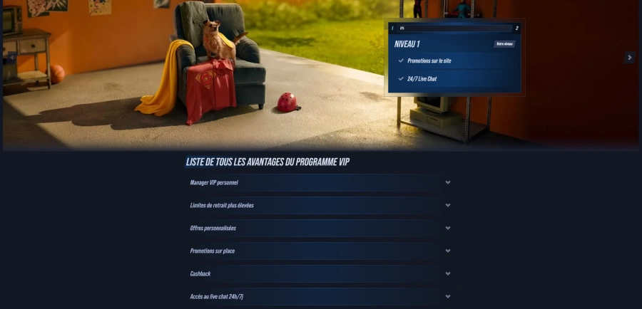 programme VIP VegasHero