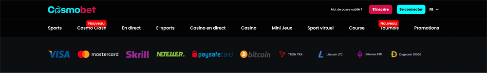cosmobet paysafecard