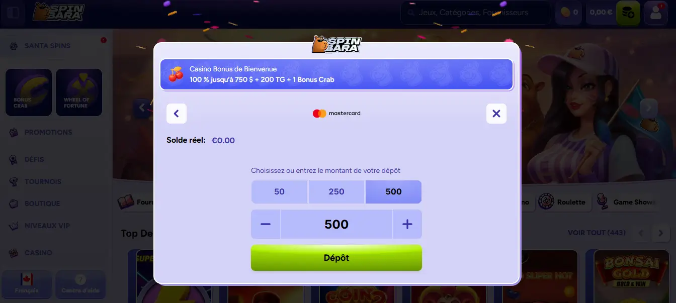 dépôt étape 4 canada