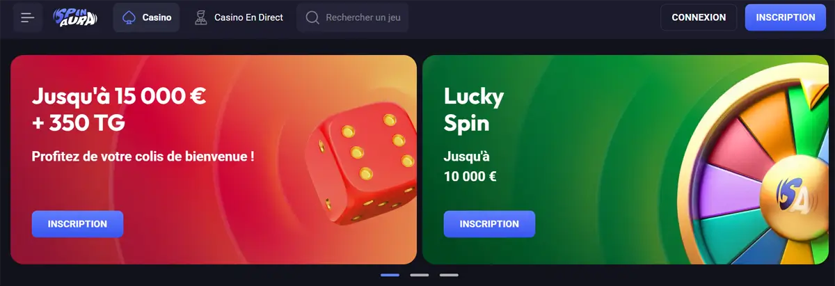 spin aura casino le crypto