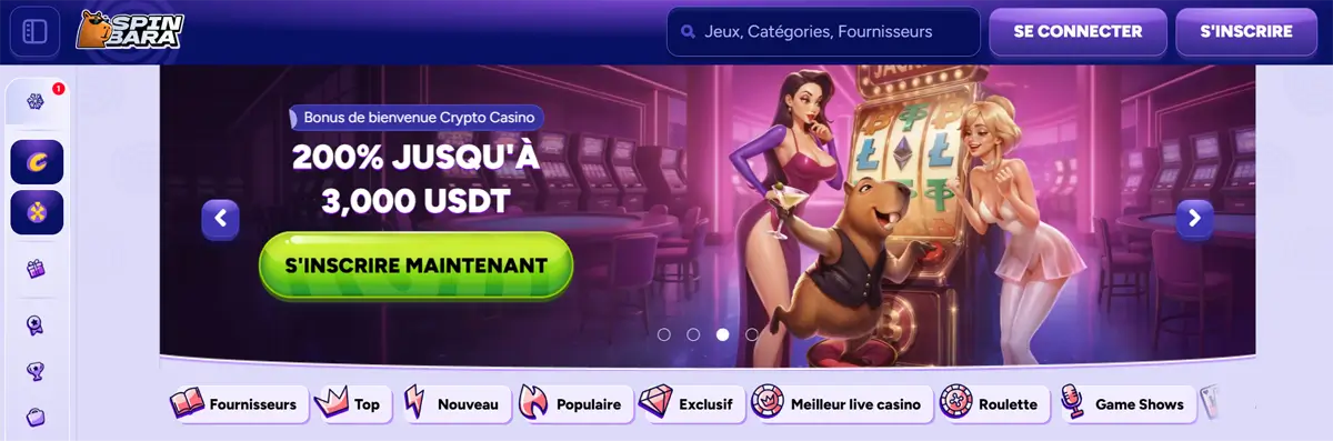 spinbara casino le crypto