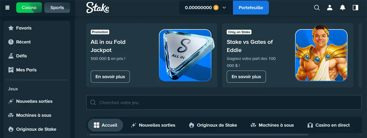 stake casino le crypto