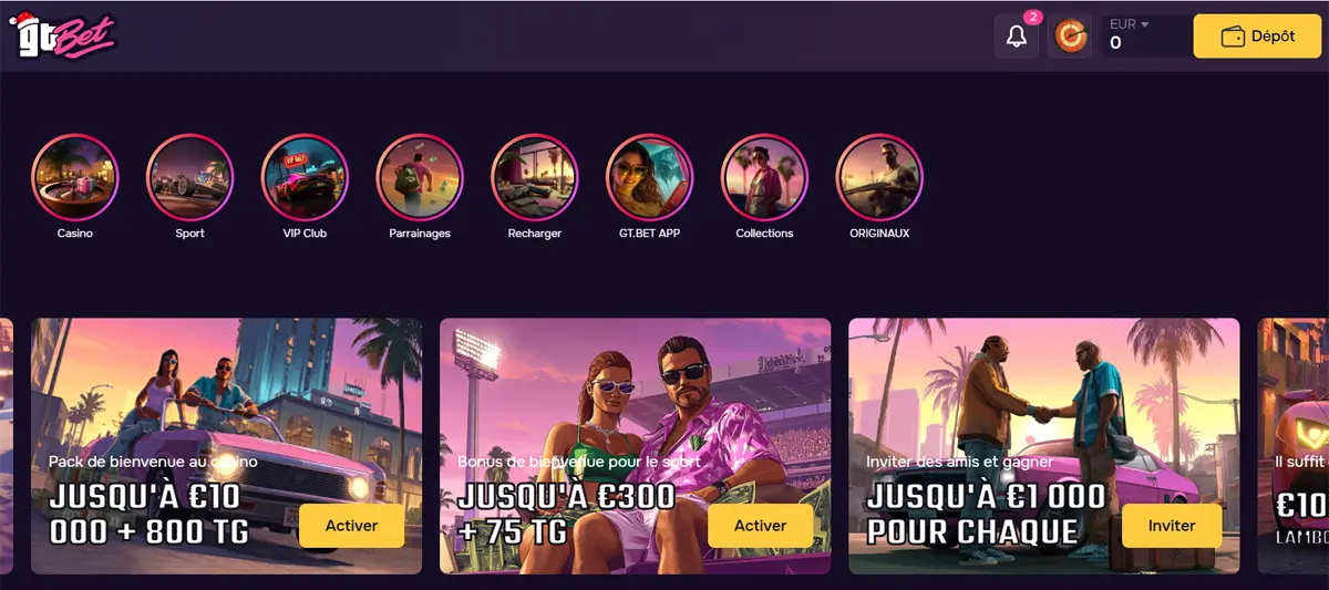 tours gratuits offerts par gtbet