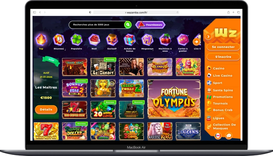 Wazamba sur ordinateur