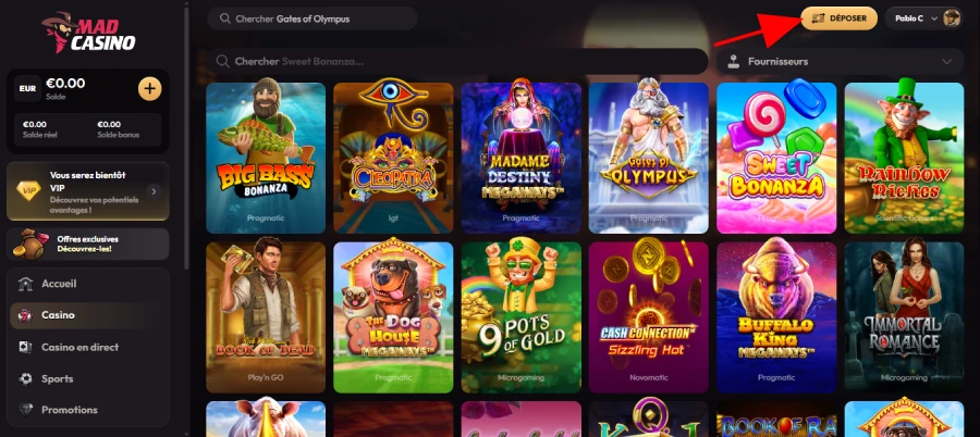 dépôt solana étape 1