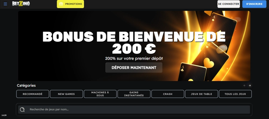 inscription betzino étape 1