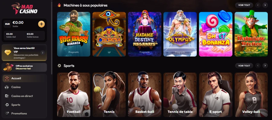 madcasino meilleur casino litecoin