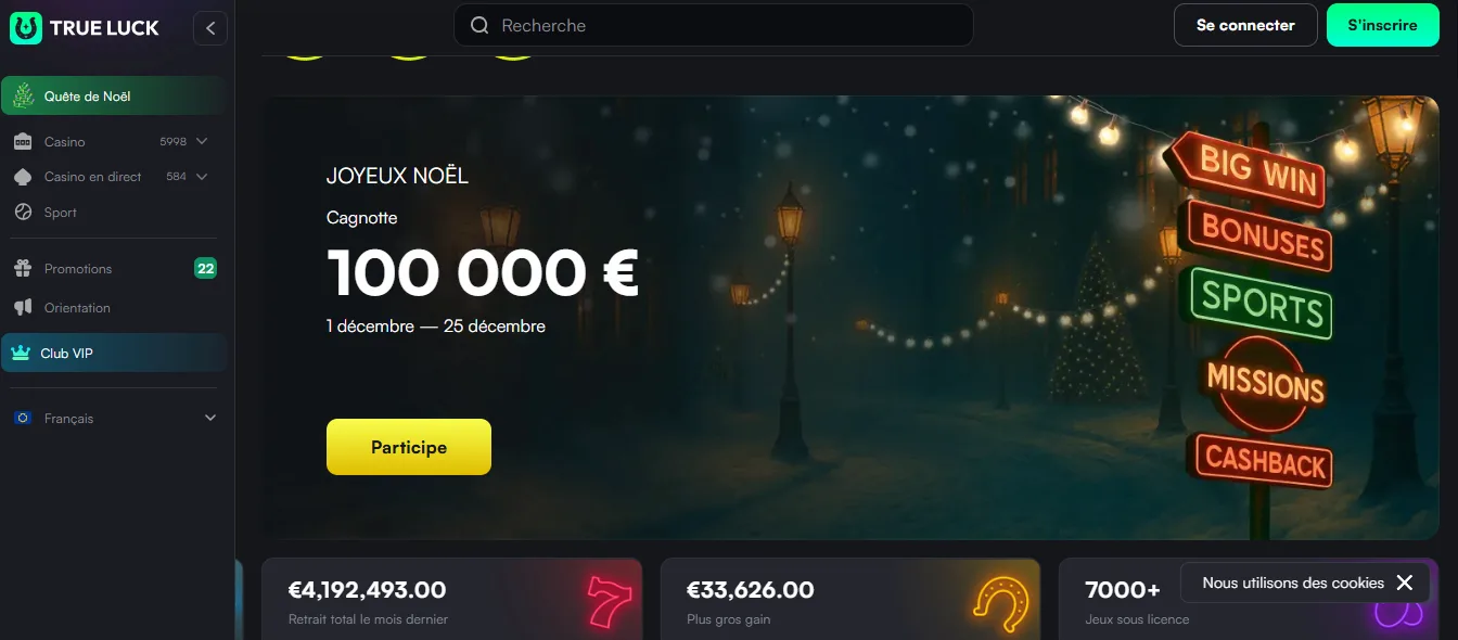 trueluck casino revolut