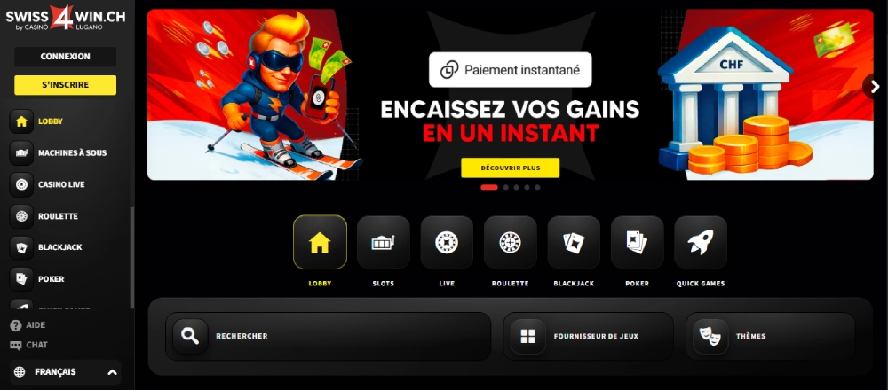 Casino yapeal Swiss4Win