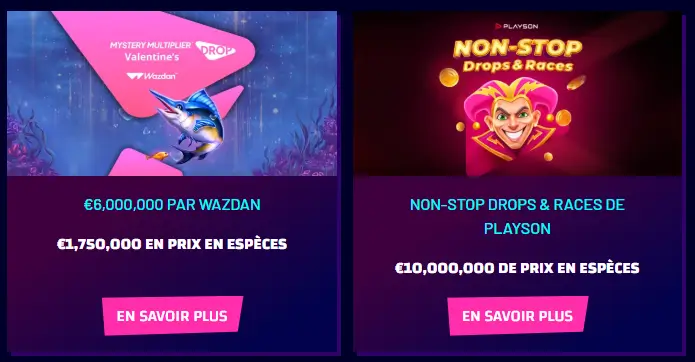 autres promotions slots hammer