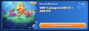 bonus de bienvenue spinfin casino