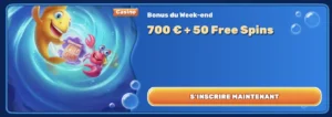bonus weekend spinfin casino