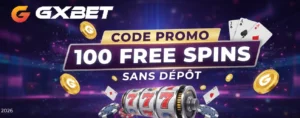 code promo bonus sans depot gxbet