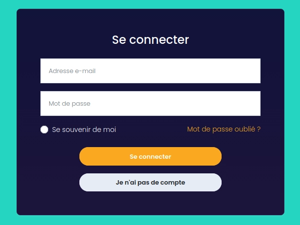 Récupérer son mot de pas sur Lucky Treasure (étape 1)