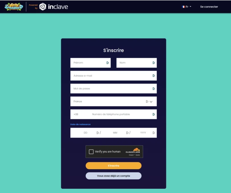 2e étape de connexion