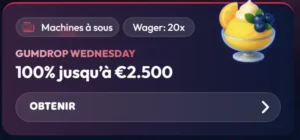 gumdrop wednesday gambiva casino bonus free spins