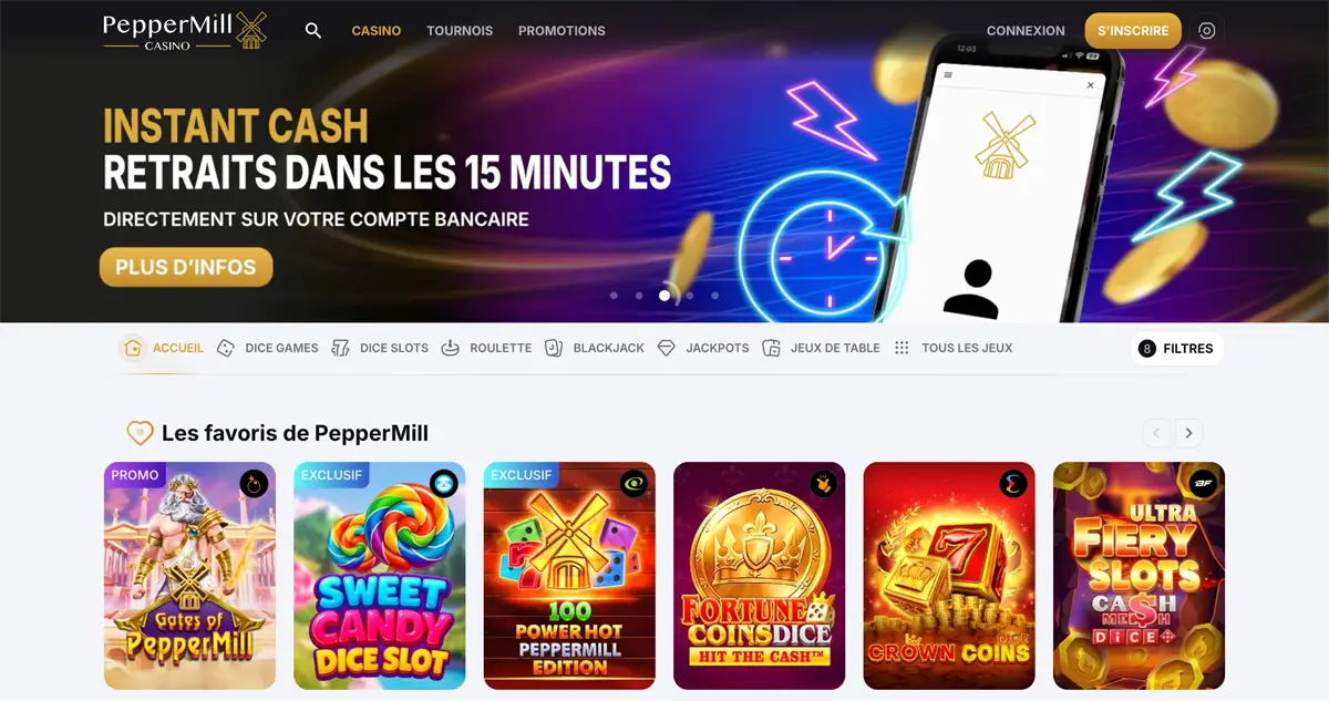 peppermill casino cashlib