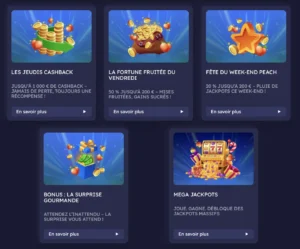 bonus casino peaches casino