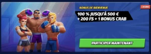 bonus de bienvenue bigclash casino