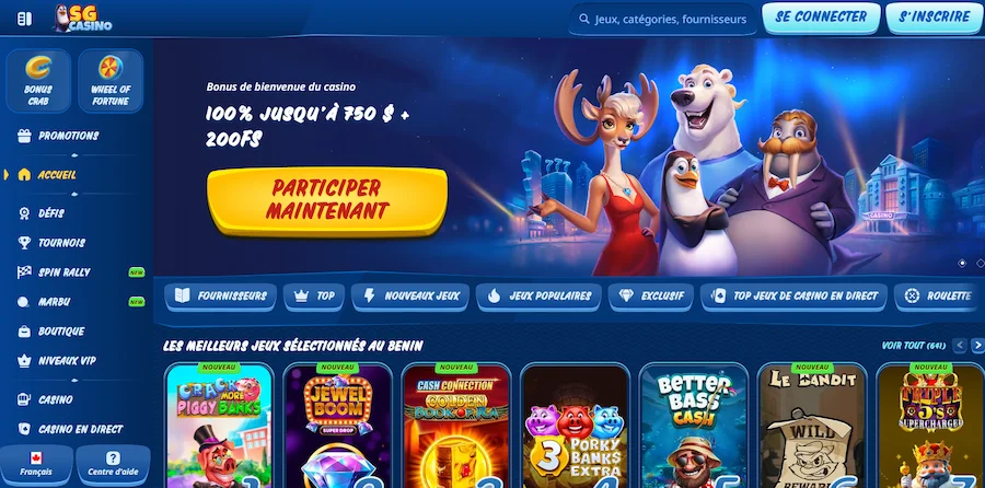 accueil sg casino canada