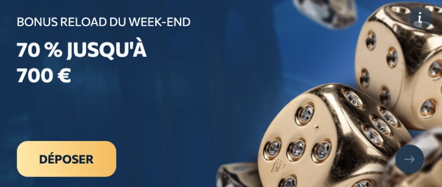 bonus reload du weekend reveryplay