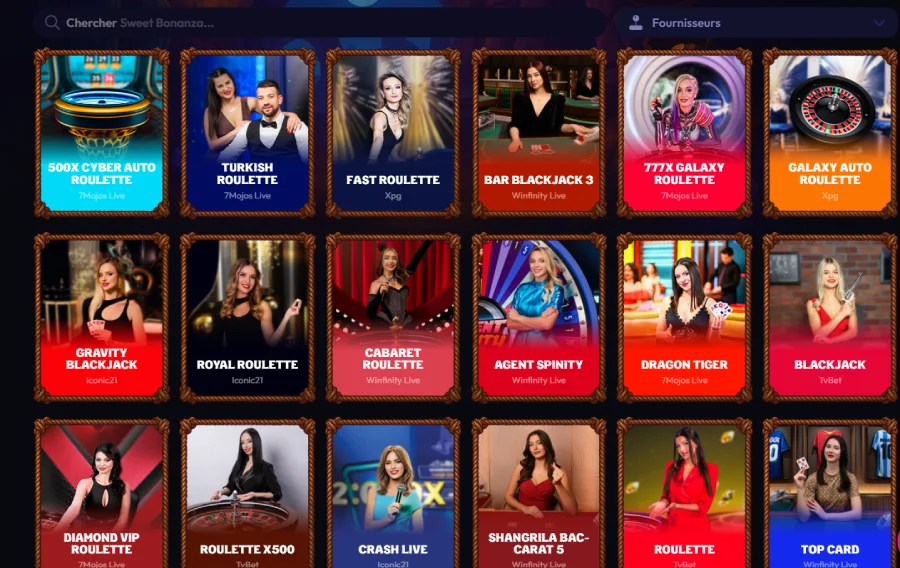 casino live sur wildzy belgique