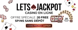 code promo lets jackpot