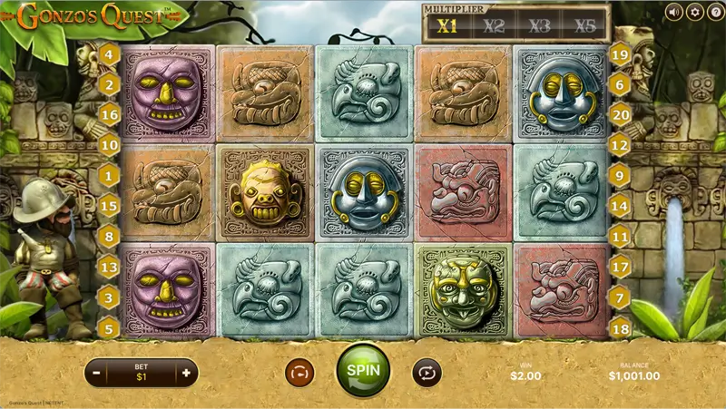 gonzo's quest netent