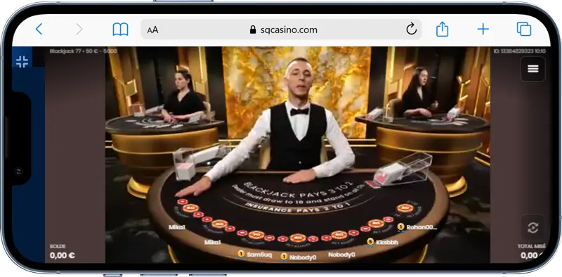 iphone sg casino blackjack