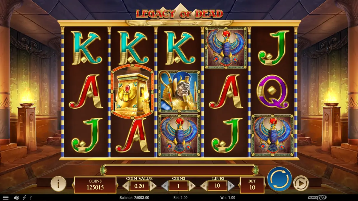 legacy of dead play'n go