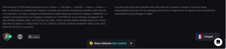 sécurité chez betriviera