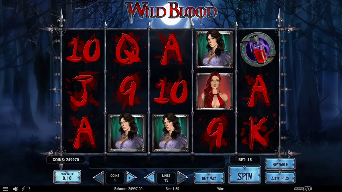 wild blood play'n go